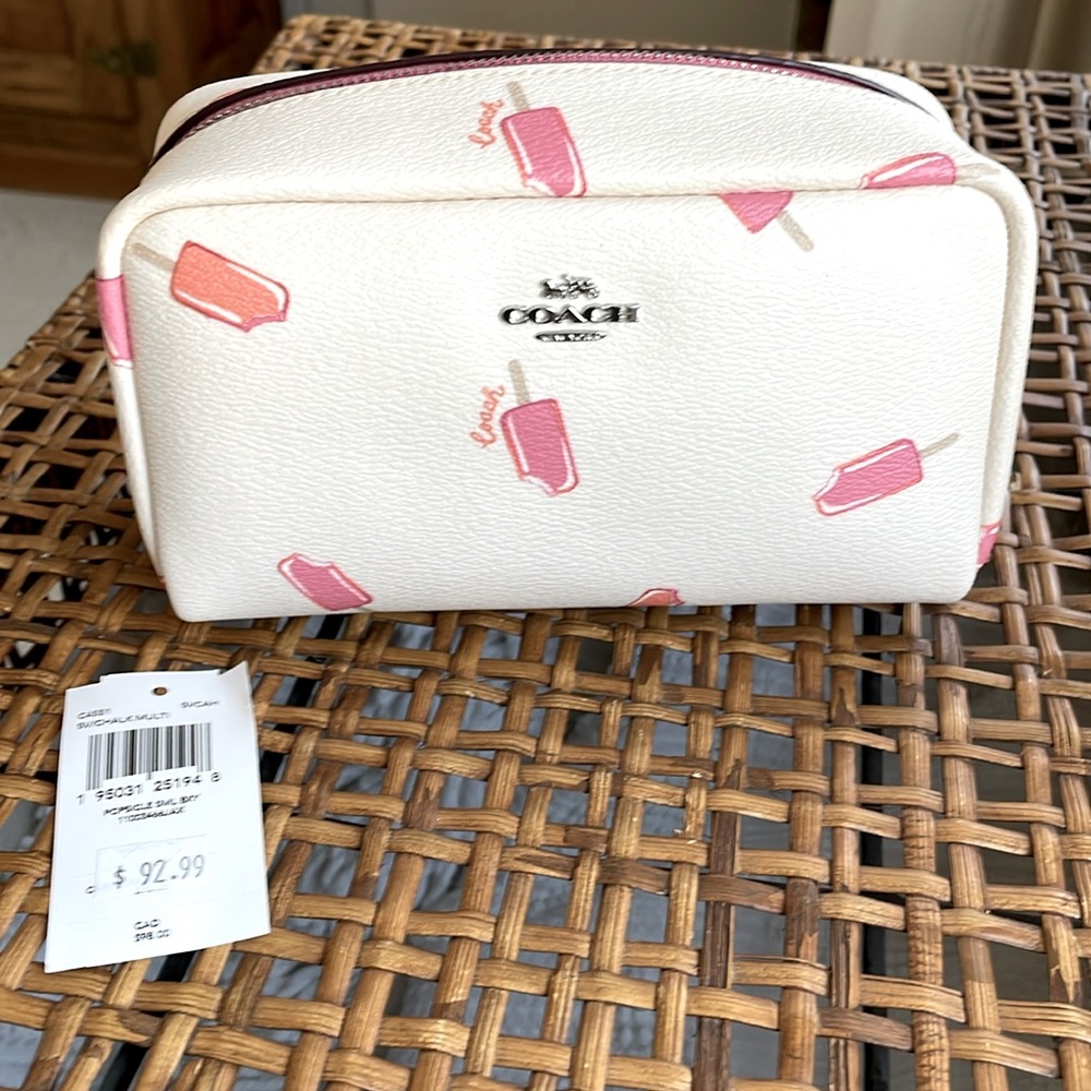 Coach Popsicle Makeup Bag